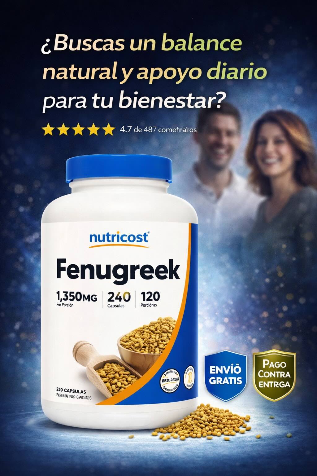Nutricost Fenugreek 1350 mg