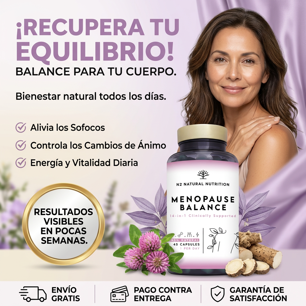 N2 NATURAL NUTRITION Menopause Balance 14-in-1 45 Cápsulas