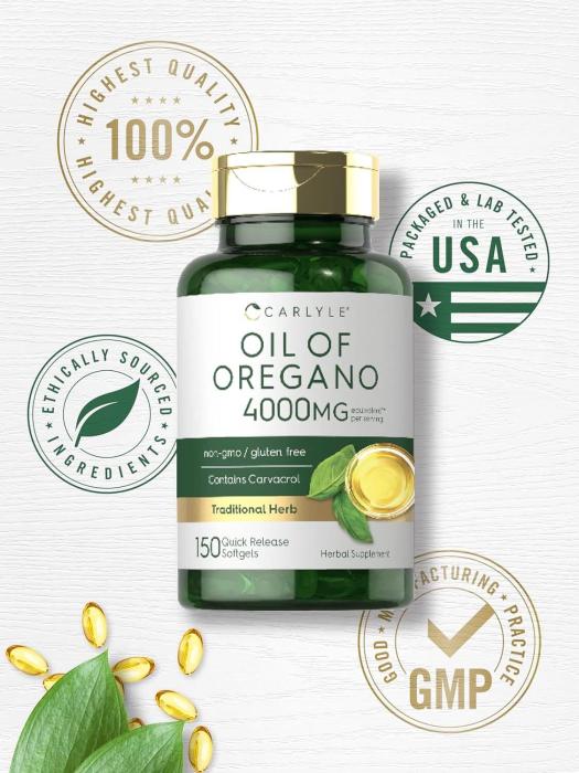 Cápsula Aceite de Orégano