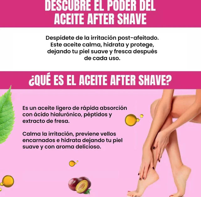 Aceite After Shave 🌸