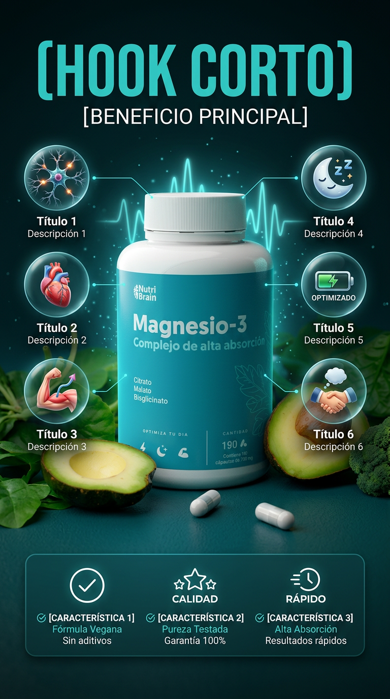 MAGNESIO-3 — Beneficio principal