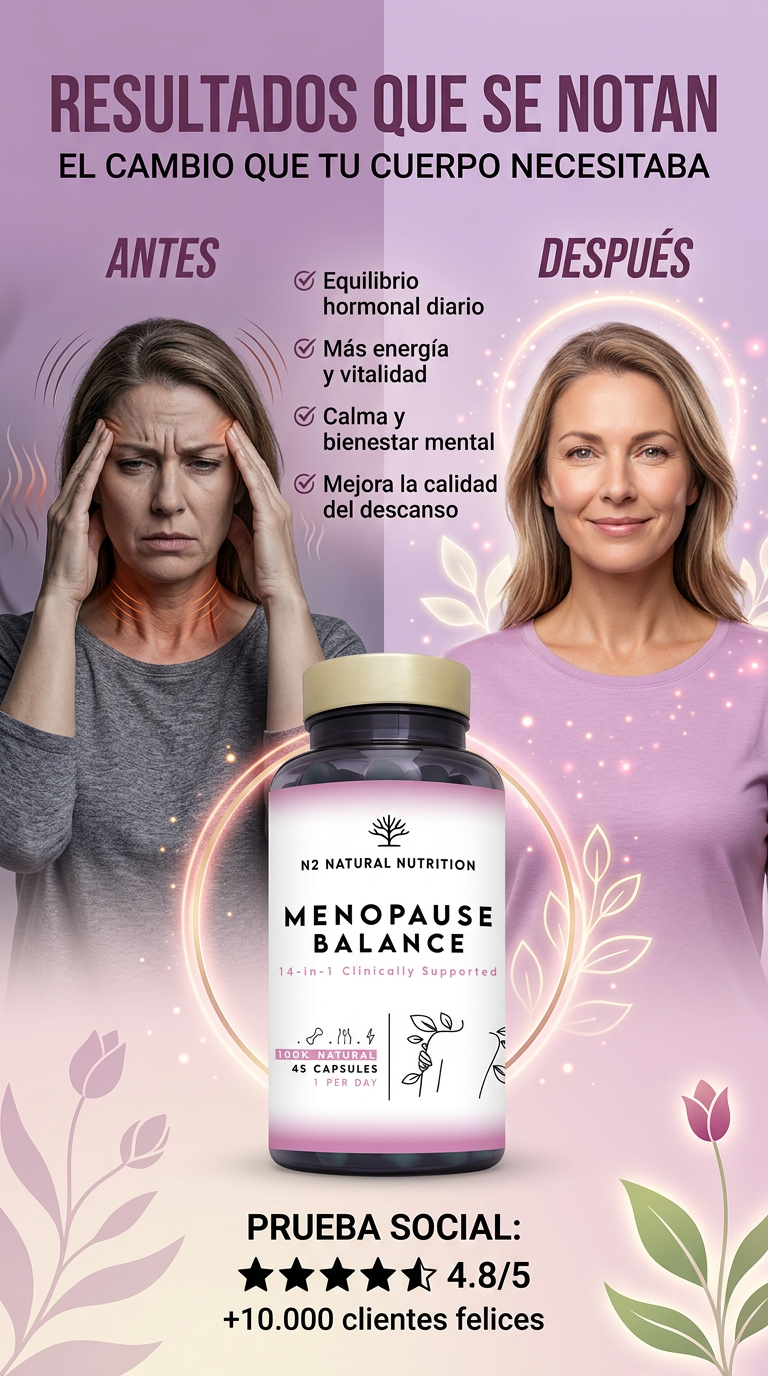 MENOPAUSE BALANCE — Resultados que se notan
