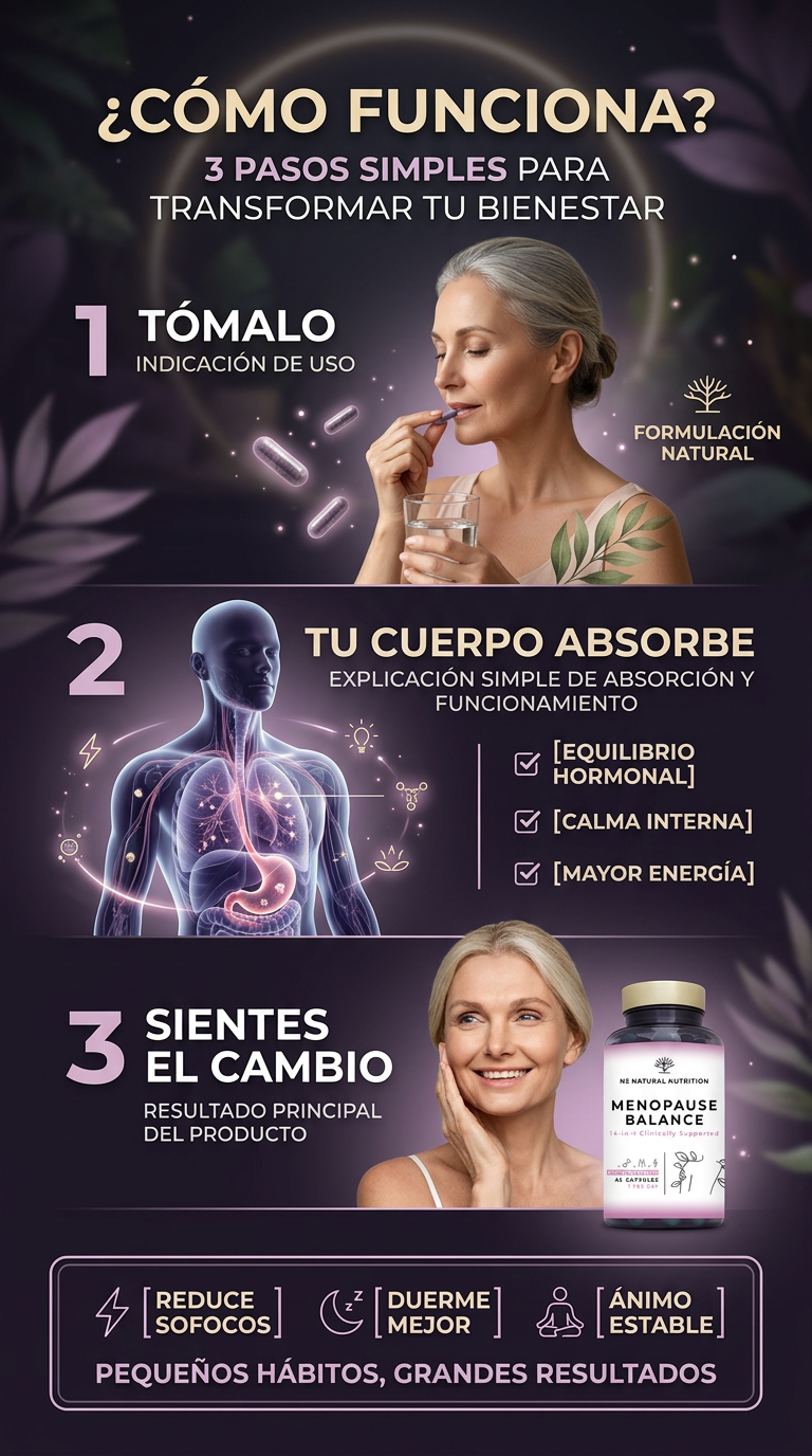 MENOPAUSE BALANCE — Cómo funciona