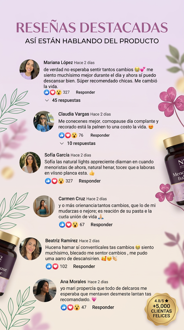 MENOPAUSE BALANCE — Reseñas destacadas